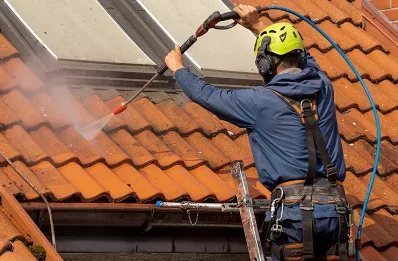 Démoussage et hydrofuge de toiture à Loupia